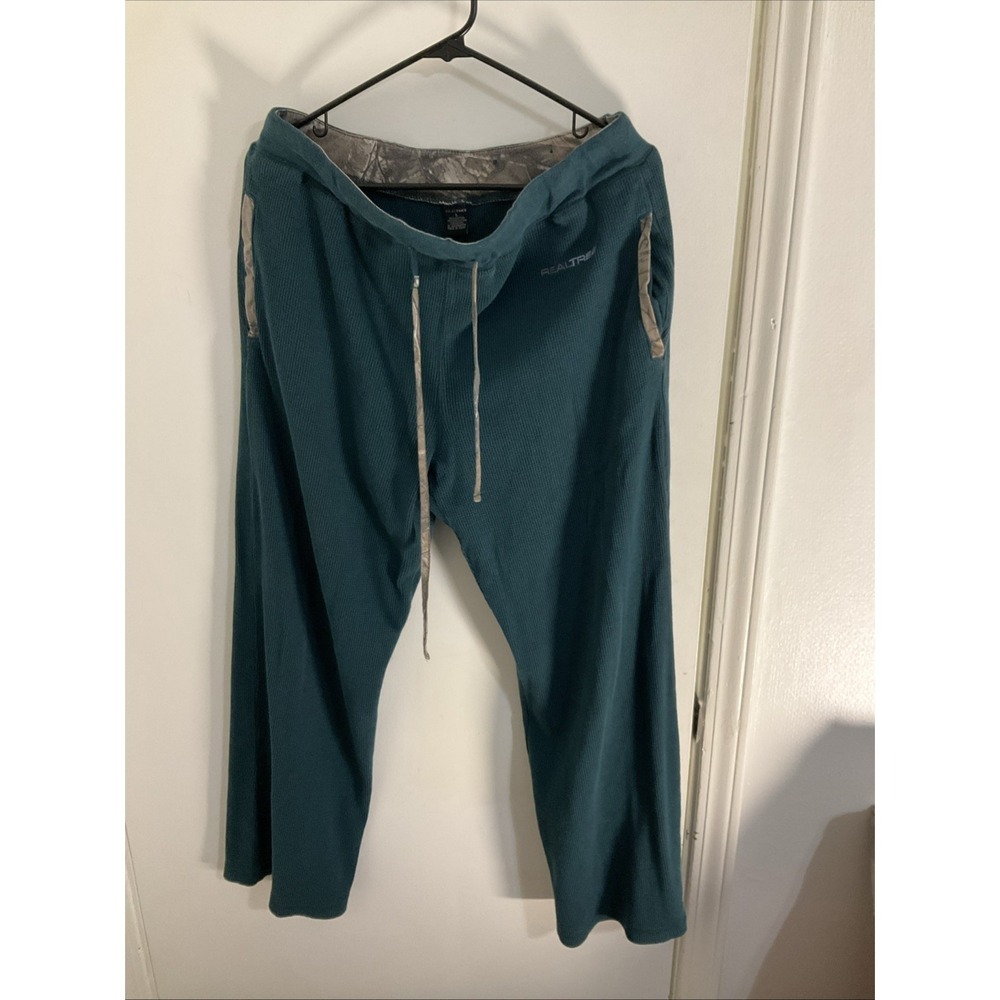 Realtree Green Sweatpants Camo Size Large